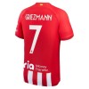 Atlético Madrid Griezmann 7 Hjemme 23-24 - Herre Fotballdrakt